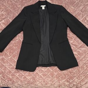 H&M Fitted Blazer (S): Open Front, Work To Weekend